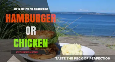 Hamburger vs. Chicken: Which Food Causes More Illnesses?