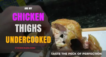 How to Tell If Your Chicken Thighs Are Undercooked: A Guide