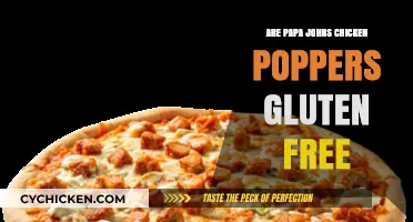 Are Papa John's Chicken Poppers Gluten-Free? A Detailed Answer