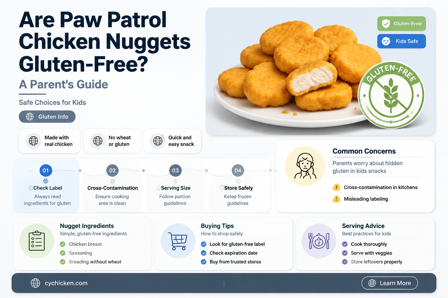 are paw patrol chicken nuggets gluten free