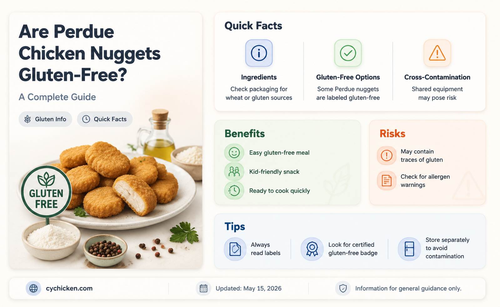 are perdue chicken nuggets gluten free