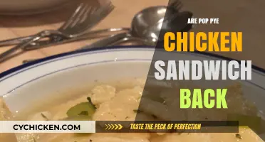 Are Pop's Pye Chicken Sandwiches Making a Comeback?