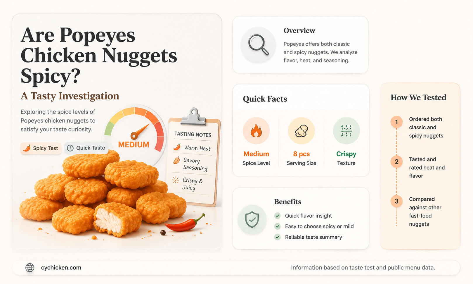 are popeyes chicken nuggets spicy