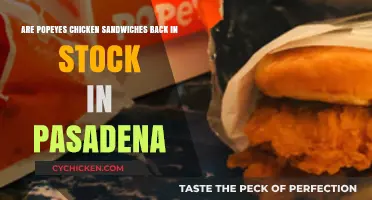 Popeyes Chicken Sandwiches Return to Pasadena: Are They Back in Stock?