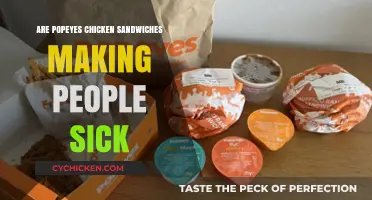 Popeyes Chicken Sandwiches: Health Concerns and Reported Illnesses Explored