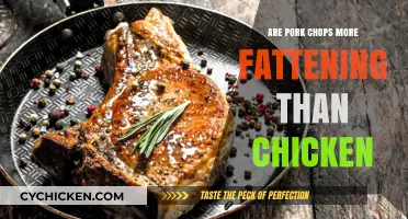 Pork Chops vs. Chicken: Which is More Fattening for Your Diet?