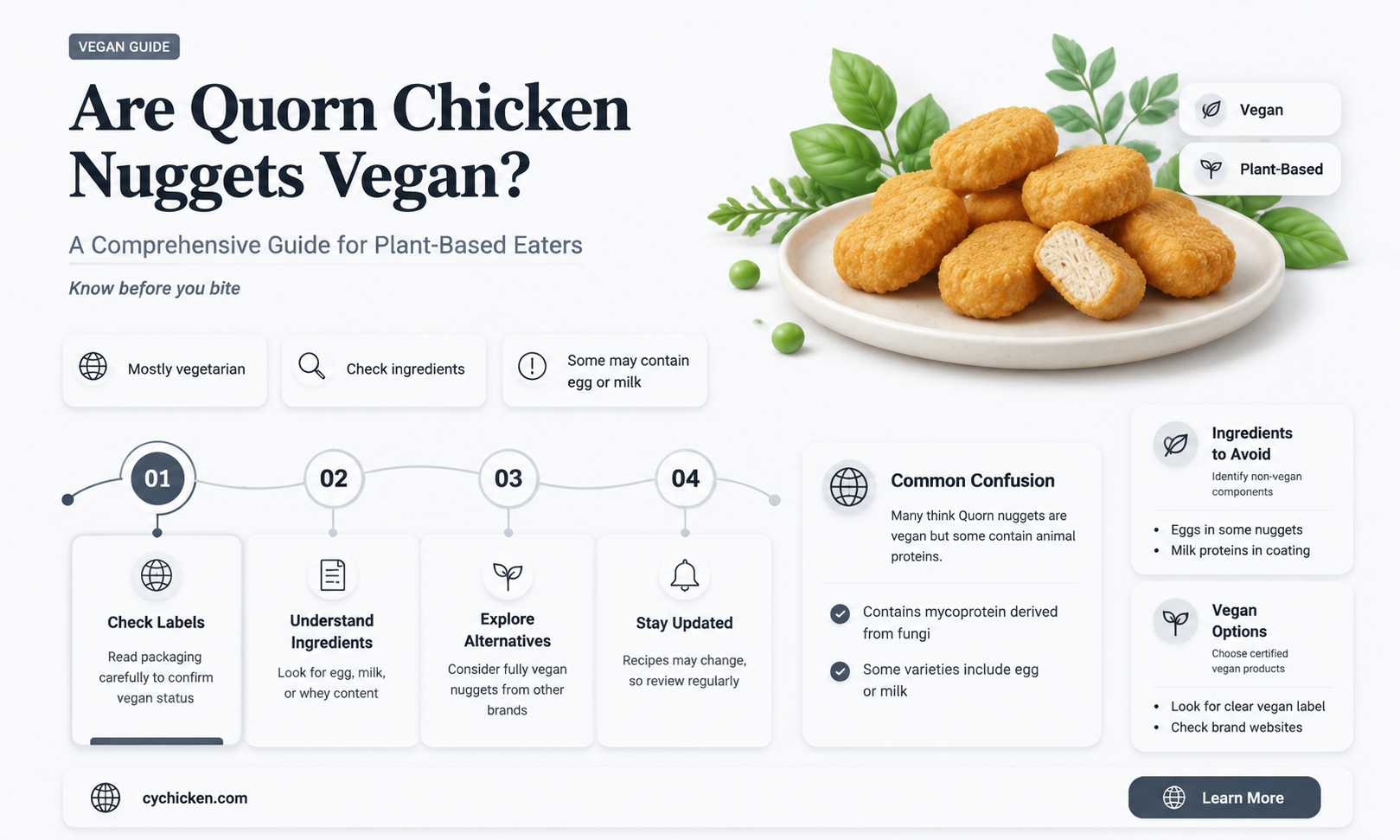 are quorn chicken nuggets vegan
