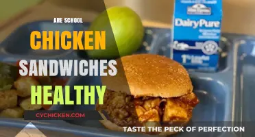 Are School Chicken Sandwiches Healthy? A Nutritional Breakdown