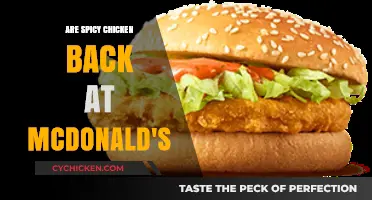 McDonald's Spicy Chicken Return: What You Need to Know