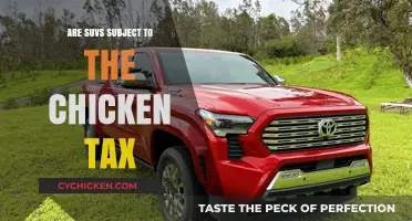 Are SUVs Affected by the Chicken Tax? What You Need to Know