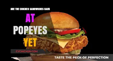Popeyes Chicken Sandwich Return: Are They Back on the Menu?