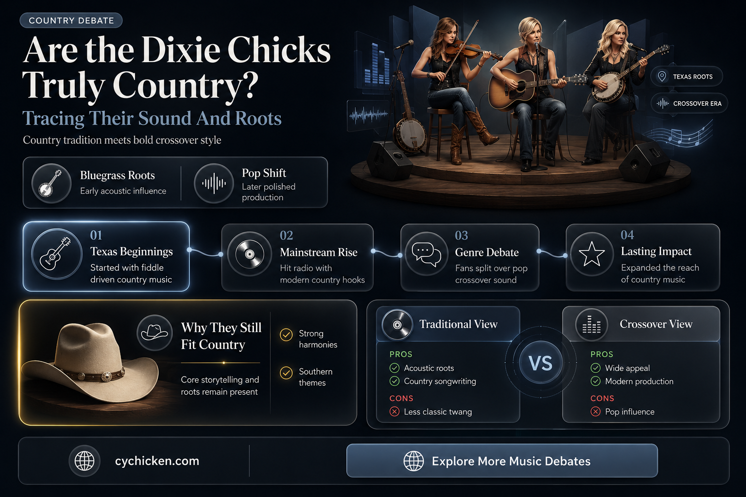 are the dixie chicks considered country music