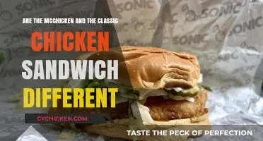 McChicken vs. Classic Chicken Sandwich: Uncovering the Tasty Differences