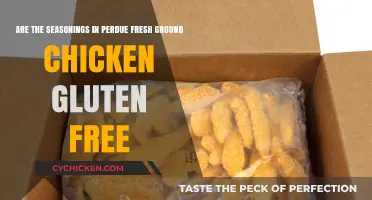 Gluten-Free Seasonings: Perdue Fresh Ground Chicken