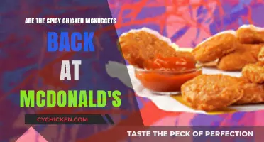 Spicy Chicken McNuggets: Back on McDonald's Menu?