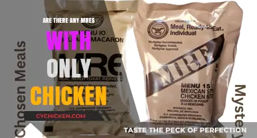Pure Poultry MREs: Exploring Chicken-Only Options for Outdoor Enthusiasts