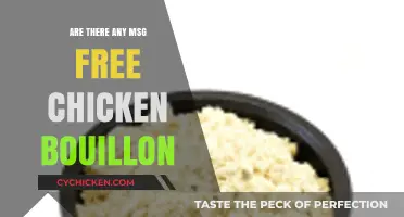 Discovering MSG-Free Chicken Bouillon: Healthy Flavor Options for Your Kitchen