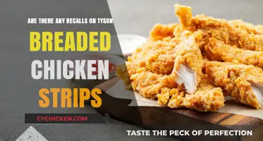 Tyson Chicken Strips: Recall Alerts and Safety Tips
