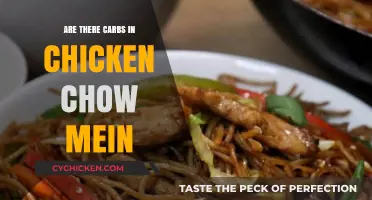 Chicken Chow Mein Carbs: Uncovering the Truth About This Classic Dish