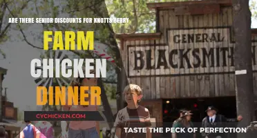 Senior Discounts at Knott's Berry Farm Chicken Dinner