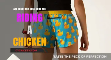 Her Legs or a Chicken: A Confounding Optical Illusion