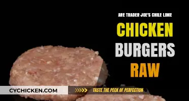 Trader Joe's Chile Lime Chicken Burgers: Are They Raw?