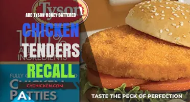 Tyson Honey Battered Chicken Tenders Recall: What You Need to Know