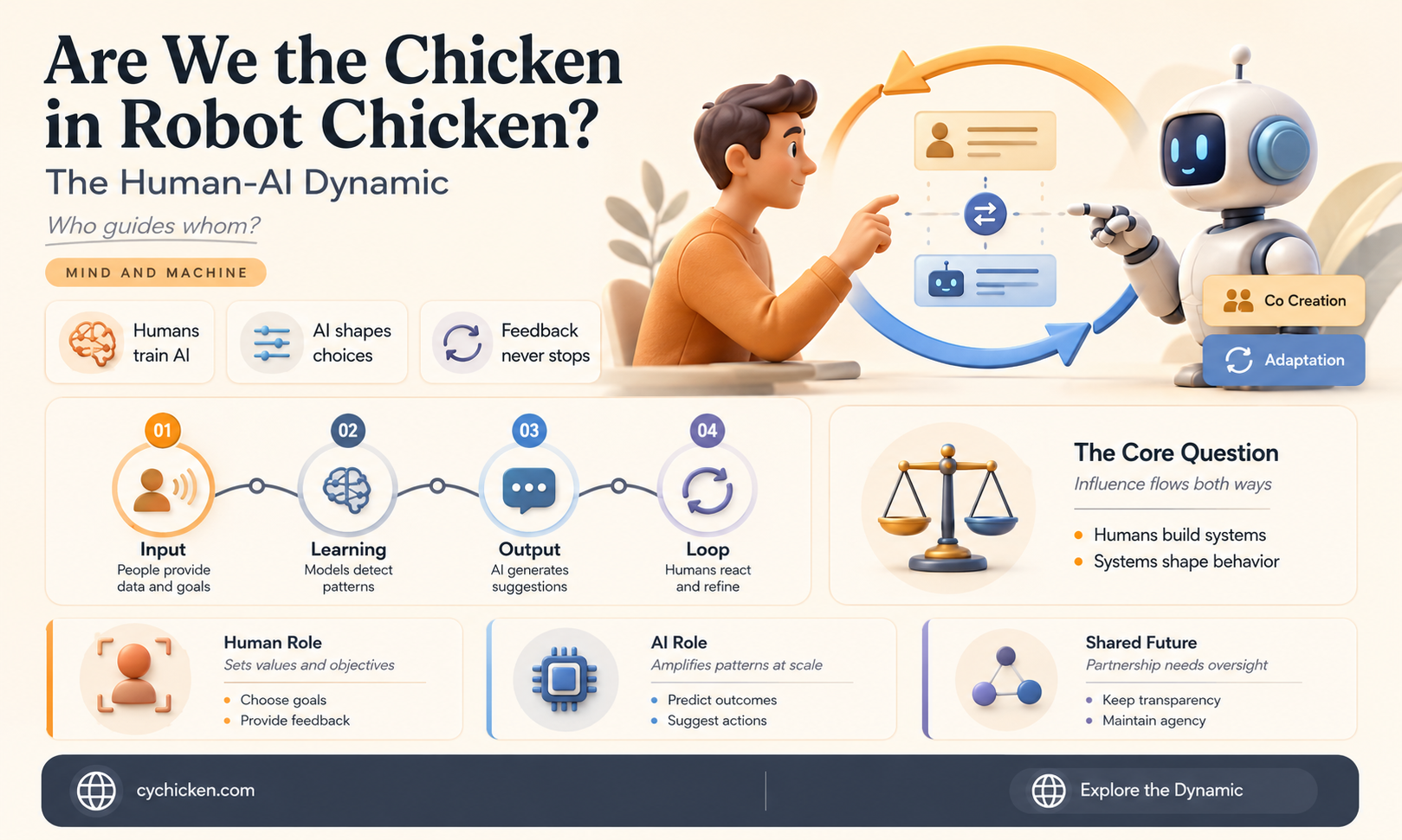 are we the chicken in robot chicken