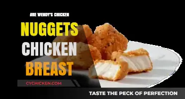 Wendy's Chicken Nuggets: Are They Made from Chicken Breast?