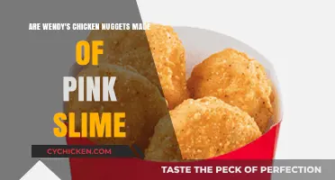 Are Wendy's Chicken Nuggets Made of Pink Slime?