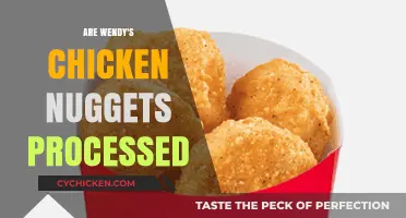 Are Wendy's Chicken Nuggets Processed? Uncovering the Truth Behind the Crunch