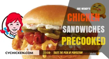 Are Wendy's Chicken Sandwiches Precooked? The Truth Revealed