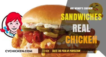 Wendy's Chicken Sandwiches: Real Chicken or Not? Unveiling the Truth