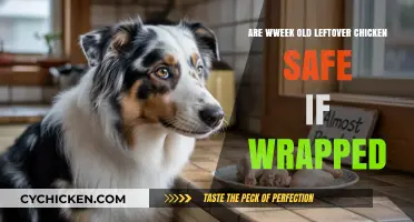 Is Week-Old Leftover Chicken Safe When Properly Wrapped?