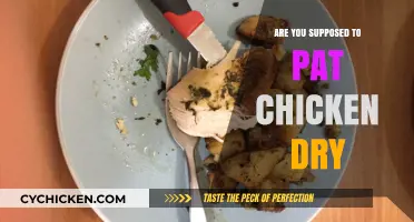 Should You Pat Chicken Dry? Tips for Perfectly Cooked Poultry