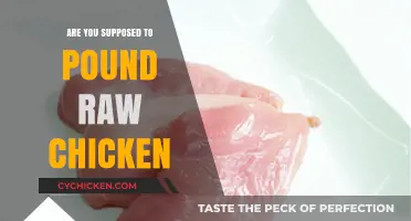 Should You Pound Raw Chicken? Tips for Safe and Tender Results