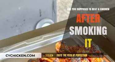 Smoked Chicken: Rest or Not?