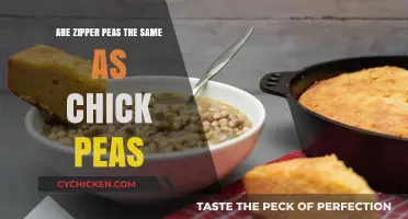 Zipper Peas vs. Chickpeas: Unraveling the Legume Confusion
