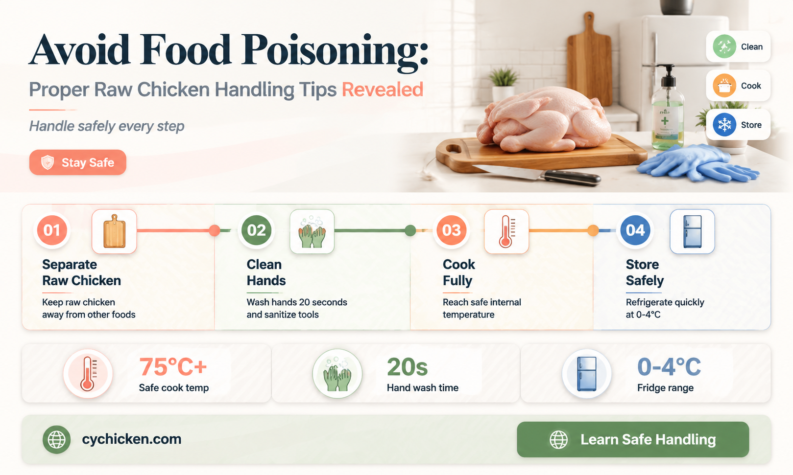 are you handling raw chicken the wrong way