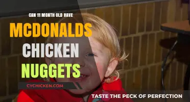 Is McDonald's Chicken Nuggets Safe for 11-Month-Old Babies?