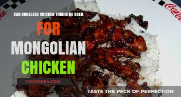 Boneless Chicken Thighs: Perfect for Mongolian Chicken?