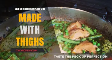 Can Chicken Thighs Elevate Your Dumpling Game? Find Out!