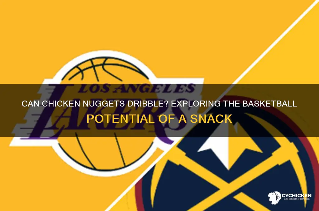 can chicken nugget play basketball