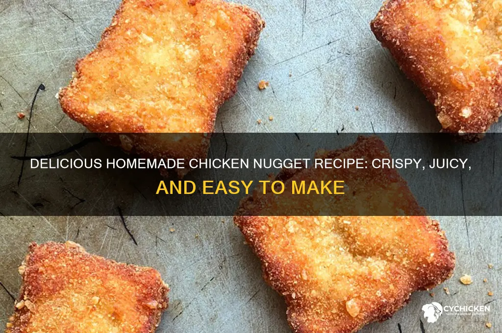 can chicken nugget recipe