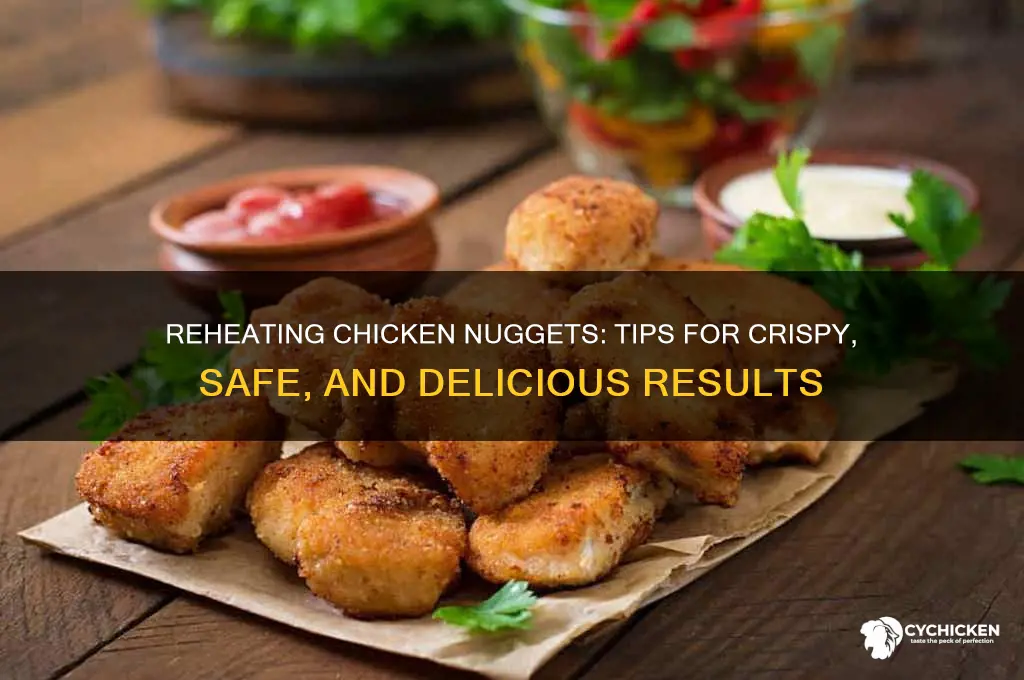 can chicken nuggets be reheated