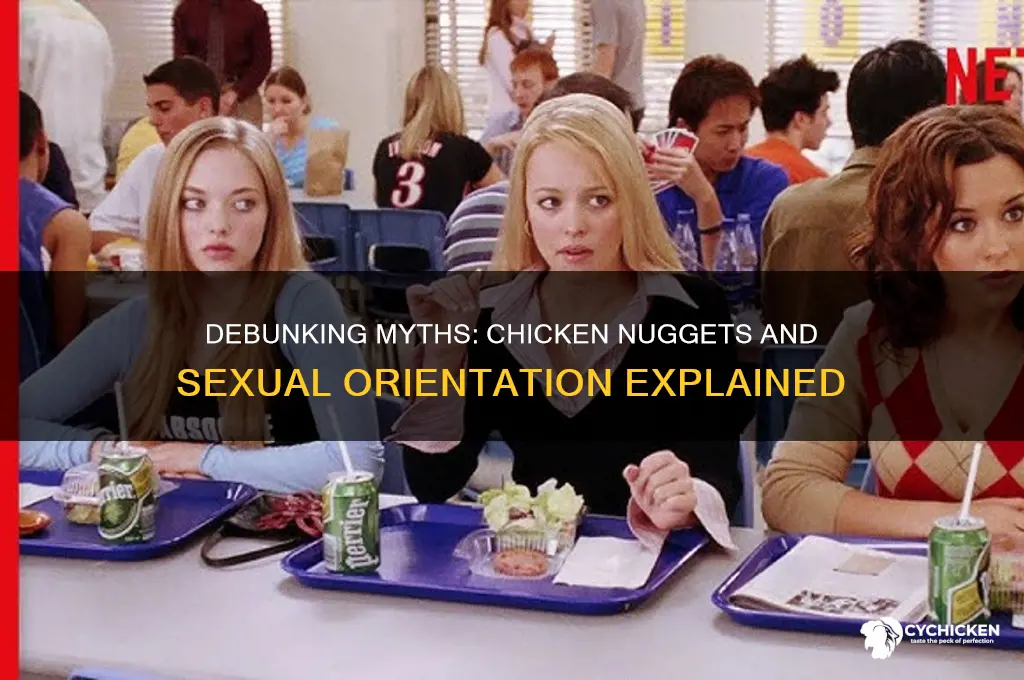 can chicken nuggets make you gay