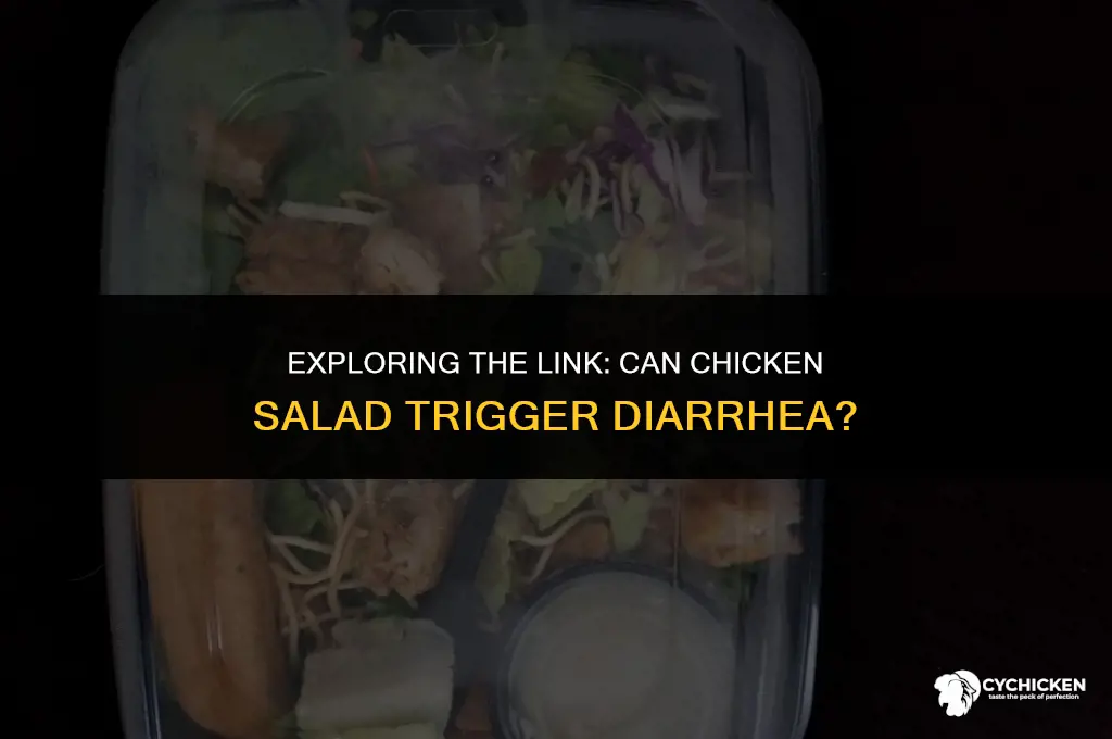 can chicken salad cause diarrhea