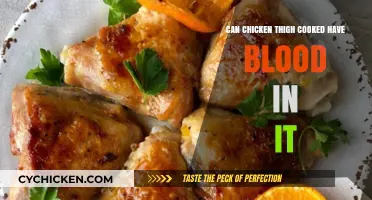 Is It Normal to Find Blood in Cooked Chicken Thighs?