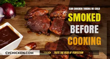 Cold Smoking Chicken Thighs: A Pre-Cooking Technique to Try