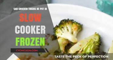 Slow Cooker Frozen Chicken Thighs: Tips for Safe and Easy Cooking